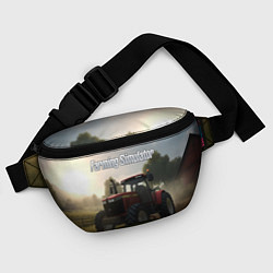 Поясная сумка Farming Simulator - Красный трактор, цвет: 3D-принт — фото 2