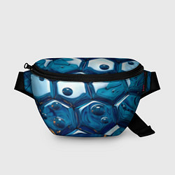 Поясная сумка Водяные наносоты, цвет: 3D-принт