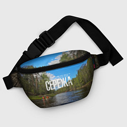 Поясная сумка Сплав по русским рекам, цвет: 3D-принт — фото 2
