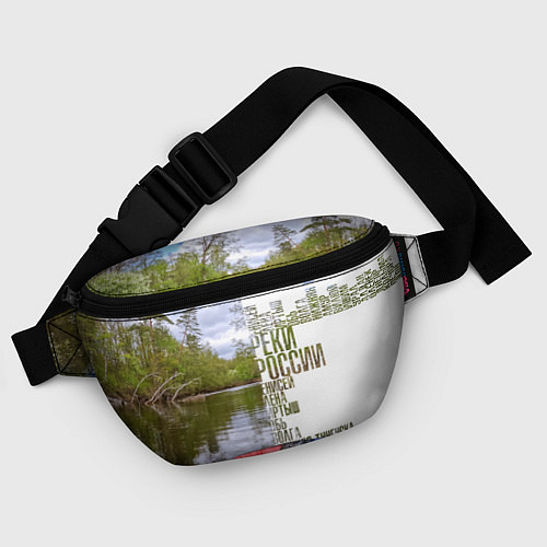 Поясная сумка Реки России / 3D-принт – фото 4