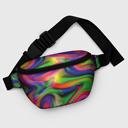 Поясная сумка Bright colors, цвет: 3D-принт — фото 2
