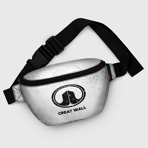 Поясная сумка Great Wall с потертостями на светлом фоне / 3D-принт – фото 4