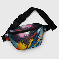 Поясная сумка Разлив акварели, цвет: 3D-принт — фото 2
