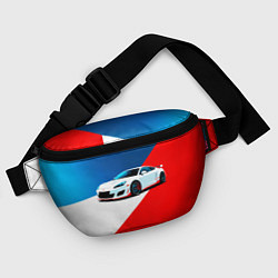Поясная сумка Нарисованный автомобиль, цвет: 3D-принт — фото 2
