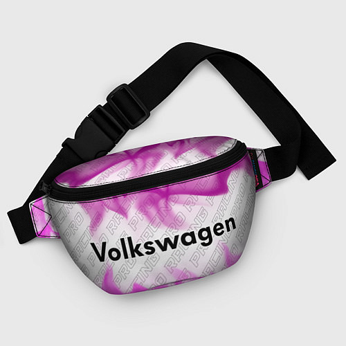 Поясная сумка Volkswagen pro racing: надпись и символ / 3D-принт – фото 4
