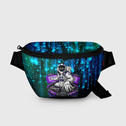 Поясная сумка Space DJ - neon starfall, цвет: 3D-принт