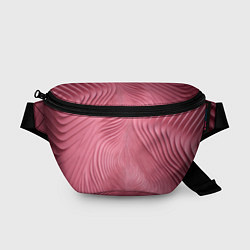 Поясная сумка Фантазия в малиновом, цвет: 3D-принт