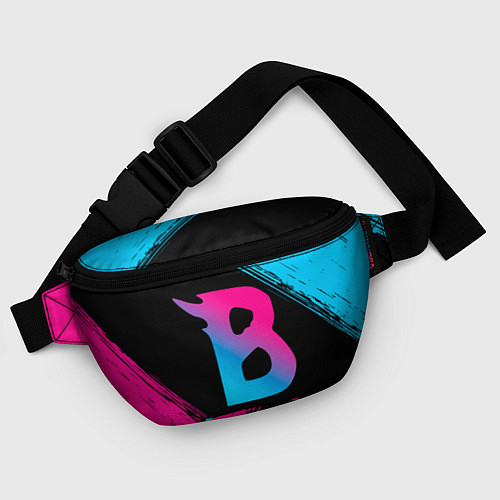 Поясная сумка Beastars - neon gradient / 3D-принт – фото 4