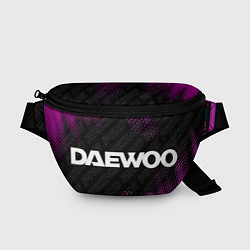 Поясная сумка Daewoo pro racing: надпись и символ