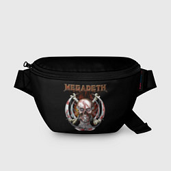 Поясная сумка Megadeth - боевой череп