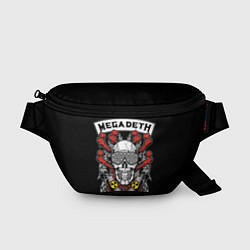 Поясная сумка Megadeth - ядерный череп