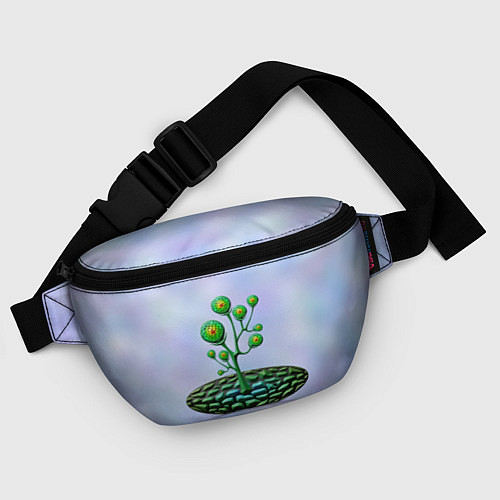 Поясная сумка Инопланетная растительная жизнь / 3D-принт – фото 4