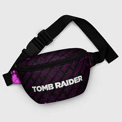 Поясная сумка Tomb Raider pro gaming: надпись и символ, цвет: 3D-принт — фото 2