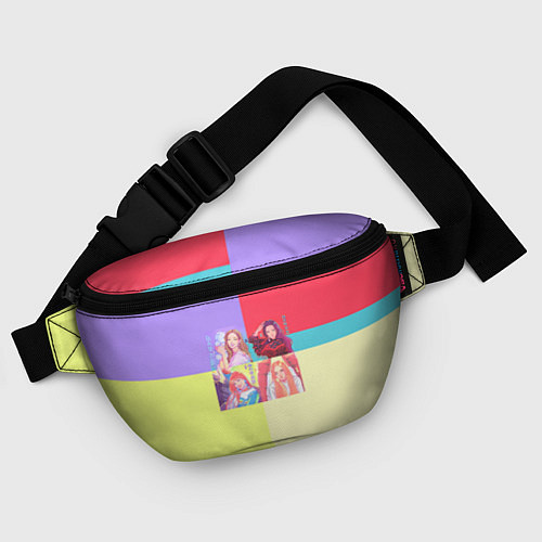 Поясная сумка Блек Пинк - разноцветный / 3D-принт – фото 4