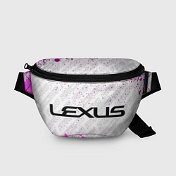 Поясная сумка Lexus pro racing: надпись и символ