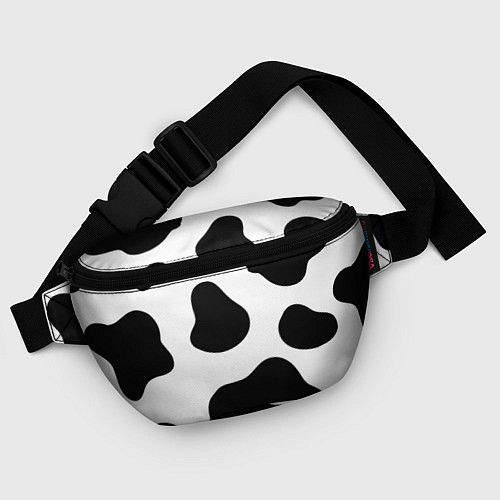 Поясная сумка Принт - пятна коровы / 3D-принт – фото 4