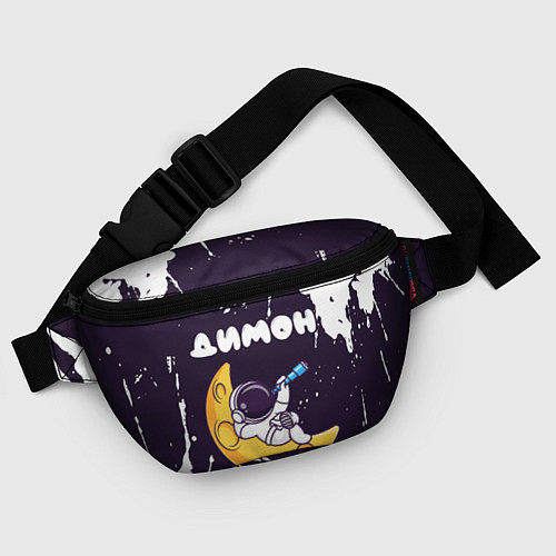 Поясная сумка Димон космонавт отдыхает на Луне / 3D-принт – фото 4