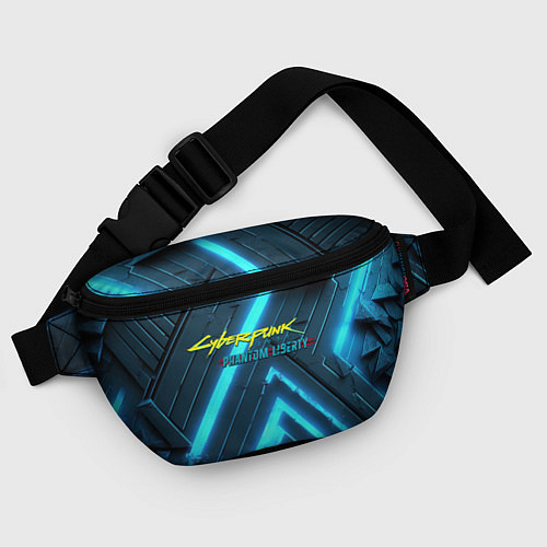 Поясная сумка Cyberpunk neon style / 3D-принт – фото 4