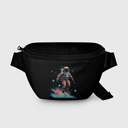 Поясная сумка Летящий космонавт, цвет: 3D-принт
