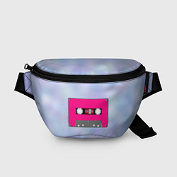Поясная сумка Магнитофонная кассета, цвет: 3D-принт