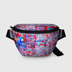 Поясная сумка Пестрые краски, цвет: 3D-принт