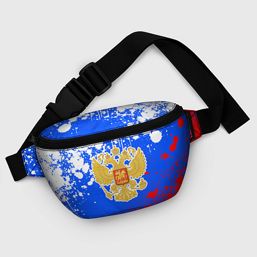 Поясная сумка Триколор рф и герб / 3D-принт – фото 4