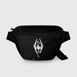 Поясная сумка Skyrim glitch на темном фоне, цвет: 3D-принт
