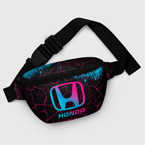 Поясная сумка Honda - neon gradient / 3D-принт – фото 4