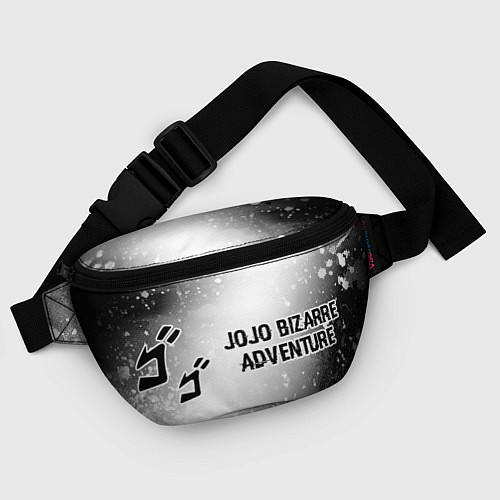 Поясная сумка JoJo Bizarre Adventure glitch на светлом фоне: над / 3D-принт – фото 4