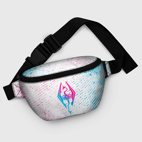 Поясная сумка Skyrim neon gradient style / 3D-принт – фото 4