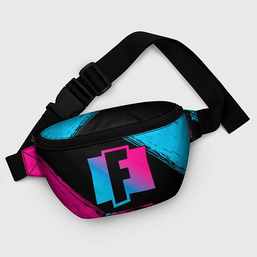 Поясная сумка Fortnite - neon gradient / 3D-принт – фото 4