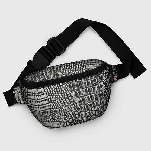 Поясная сумка Кожа крокодила - текстура / 3D-принт – фото 4