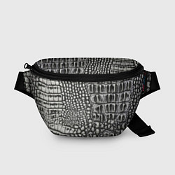 Поясная сумка Кожа крокодила - текстура, цвет: 3D-принт