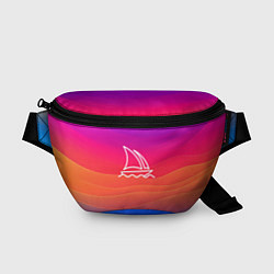 Поясная сумка Midjourney Логотип с фоном, цвет: 3D-принт