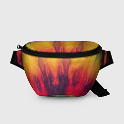 Поясная сумка Огненный тай дай, цвет: 3D-принт