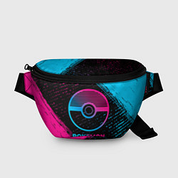Поясная сумка Pokemon - neon gradient, цвет: 3D-принт
