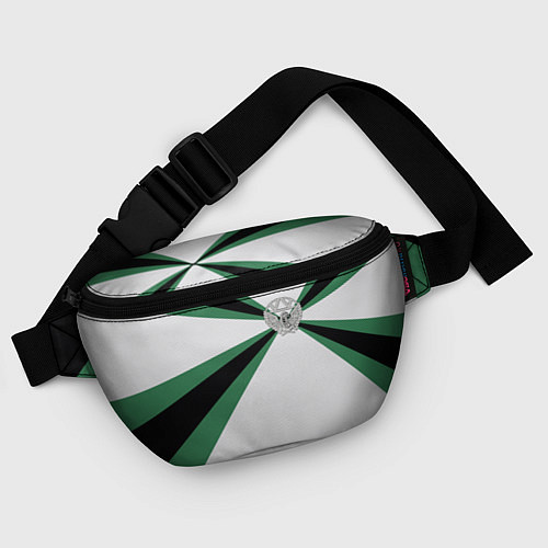 Поясная сумка Железнодорожные войска / 3D-принт – фото 4