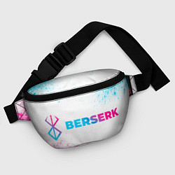 Поясная сумка Berserk neon gradient style: надпись и символ, цвет: 3D-принт — фото 2