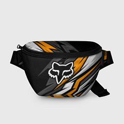 Поясная сумка Fox motocross racing - orange, цвет: 3D-принт