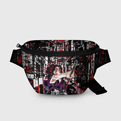 Поясная сумка Кокушибо высшая луна - Клинок демонов, цвет: 3D-принт