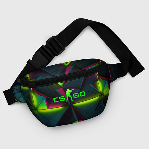 Поясная сумка CS GO green neon / 3D-принт – фото 4