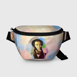 Поясная сумка А Пушкин, цвет: 3D-принт