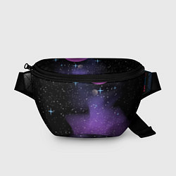 Поясная сумка Фон космоса звёздное небо, цвет: 3D-принт