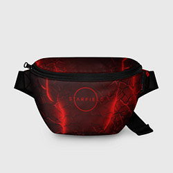 Поясная сумка Starfield red logo