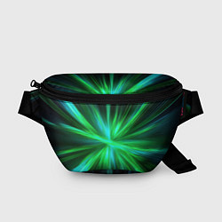 Поясная сумка Green light, цвет: 3D-принт