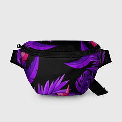 Поясная сумка Floral composition - neon, цвет: 3D-принт