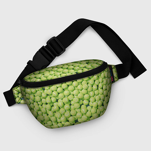 Поясная сумка Узор из теннисных мячей / 3D-принт – фото 4