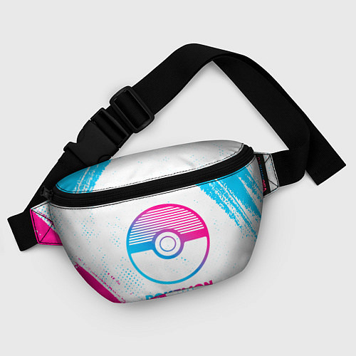 Поясная сумка Pokemon neon gradient style / 3D-принт – фото 4