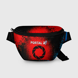 Поясная сумка Портал стиль халфлайф, цвет: 3D-принт