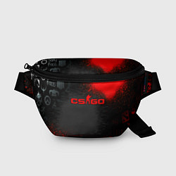 Поясная сумка Counter strike logo game, цвет: 3D-принт